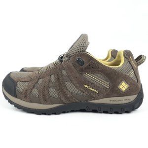 Columbia Redmond Low Womens 7.5 Shoes Waterproof Omni-Grip Techlite BL3947-227
